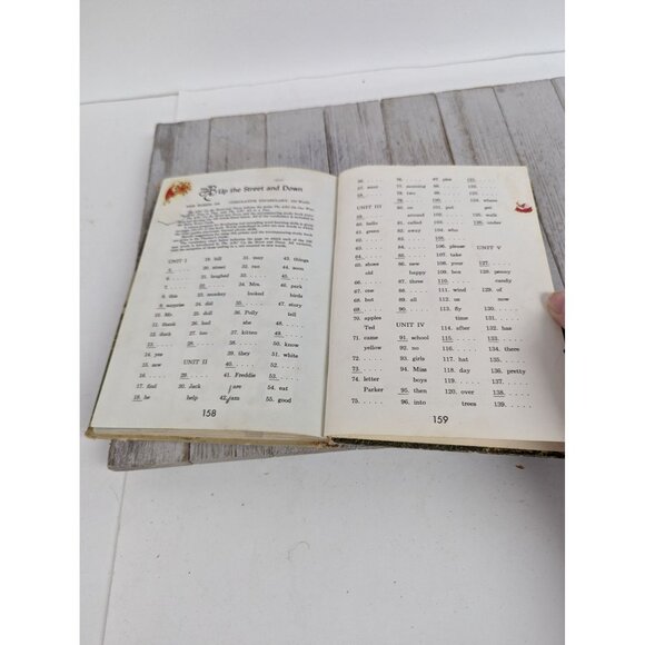 The ABC Up The Street And Down 1958 Basic Reader 160 Pgs. Hard Cover Illustrated - Picture 12 of 13